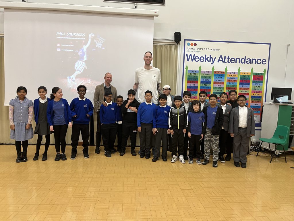 The World’s tallest basketball player and actor visits Uplands ...