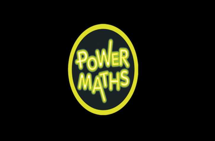 power maths black background